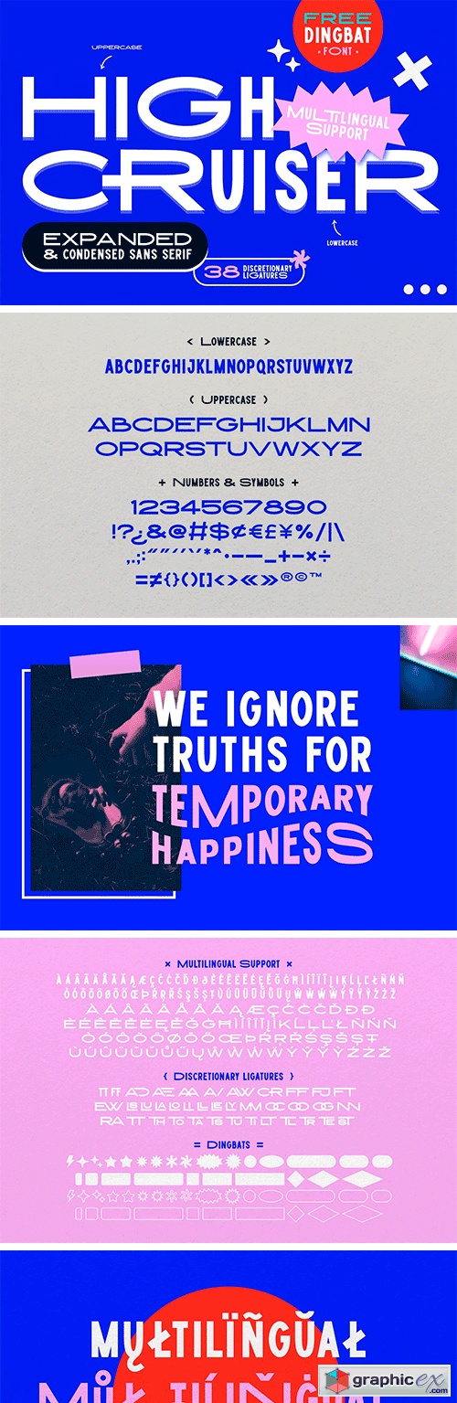  High Cruiser | Modern & Bold Sans 